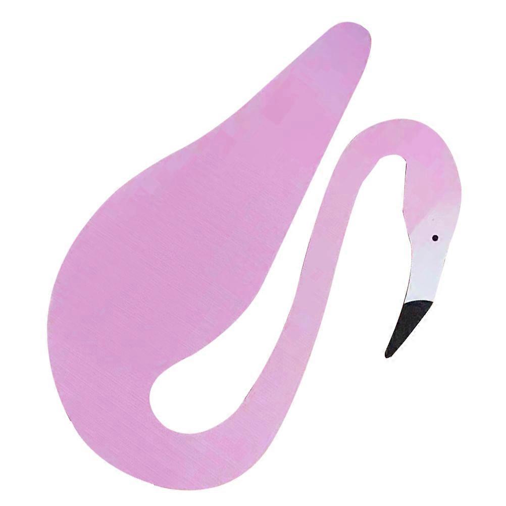 Swirl Flamingo Outdoor Decoration, Creative Pink Bird Windmill for Garden Patio Party, Durable Weather Resistant Ornament for Long Term Use