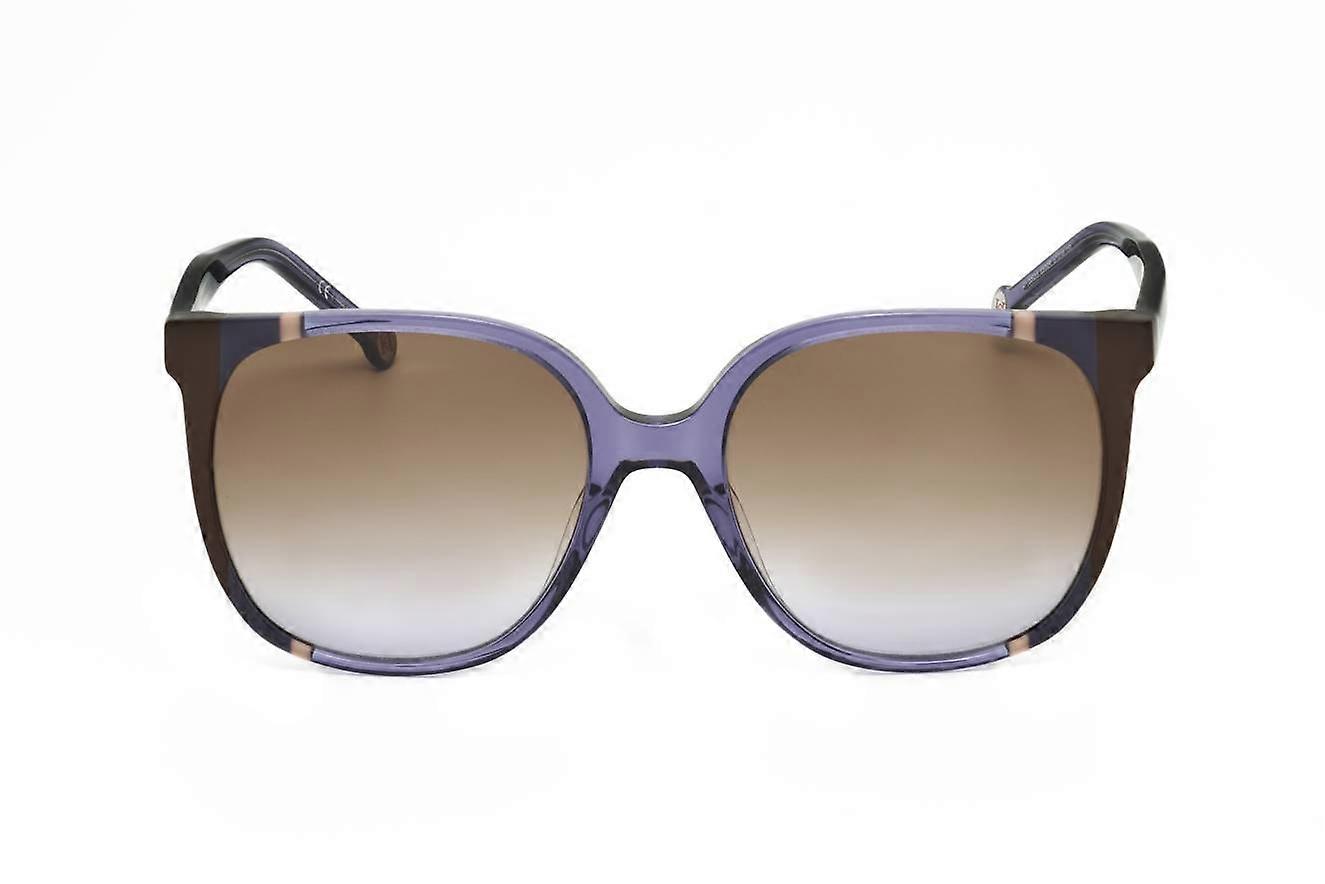 CAROLINA HERRERA CH0062S-E53QR-57 Sunglasses Size 57mm 145mm 19 violet WOMEN\'S Bow-Embellished Oversized Rectangular Sunglasses | Carolina  main image 2