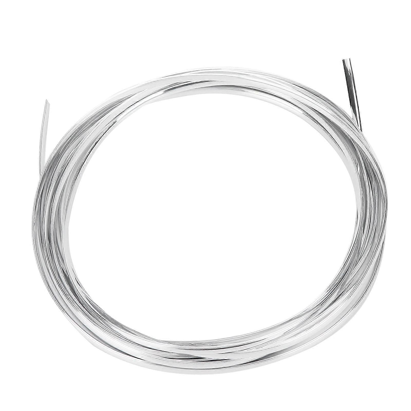 Door Edge Protector, 6 Meter Chrome Trim Strip, Decorative Car Door and Trunk Edge Scratch Guard, Universal Fit