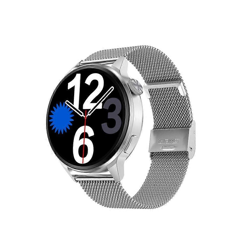 Cardiofrequenzimetro bluetooth orologio, colore: acciaio argentato acciaio argento