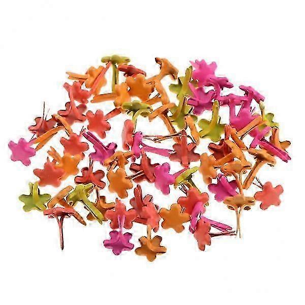 4x 100.5mm Multicolor Brads for Making