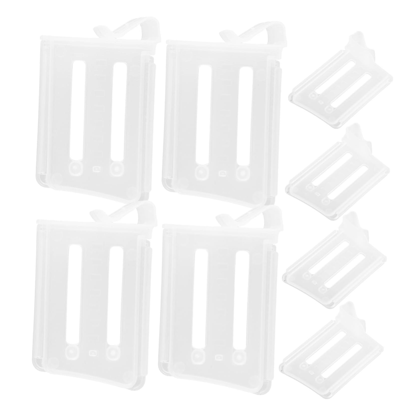 8Piece Refrigerator Partition Adjustable Fridge Organizer for Door Sturdy and Durable Dividers for Effective Food Organization in the Refrigerator