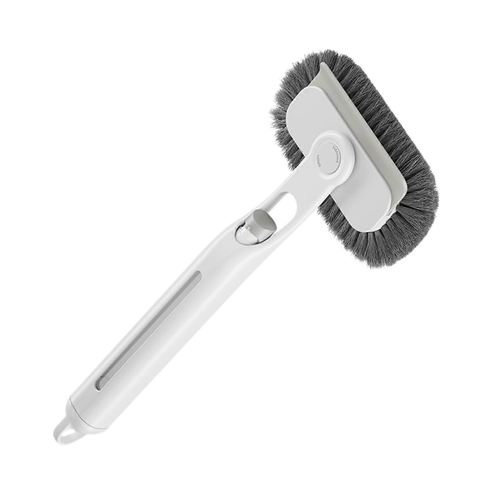 Scrub Brushes for Cleaning, Multi-Functional Ergonomic Handle, Water Resistant with Soap Dispenser, 11.81 x 5.51 Inches