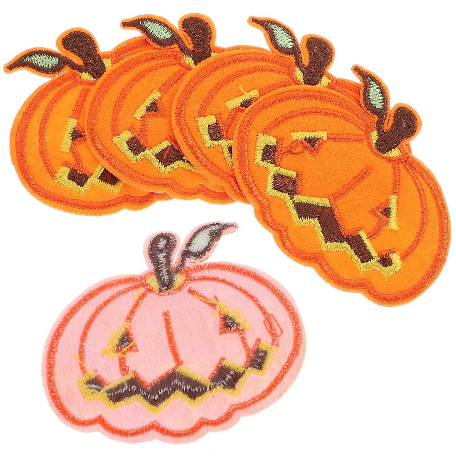 DIY Halloween Embroidered Appliques, Iron on or Sew on Patches for Clothing Accessories