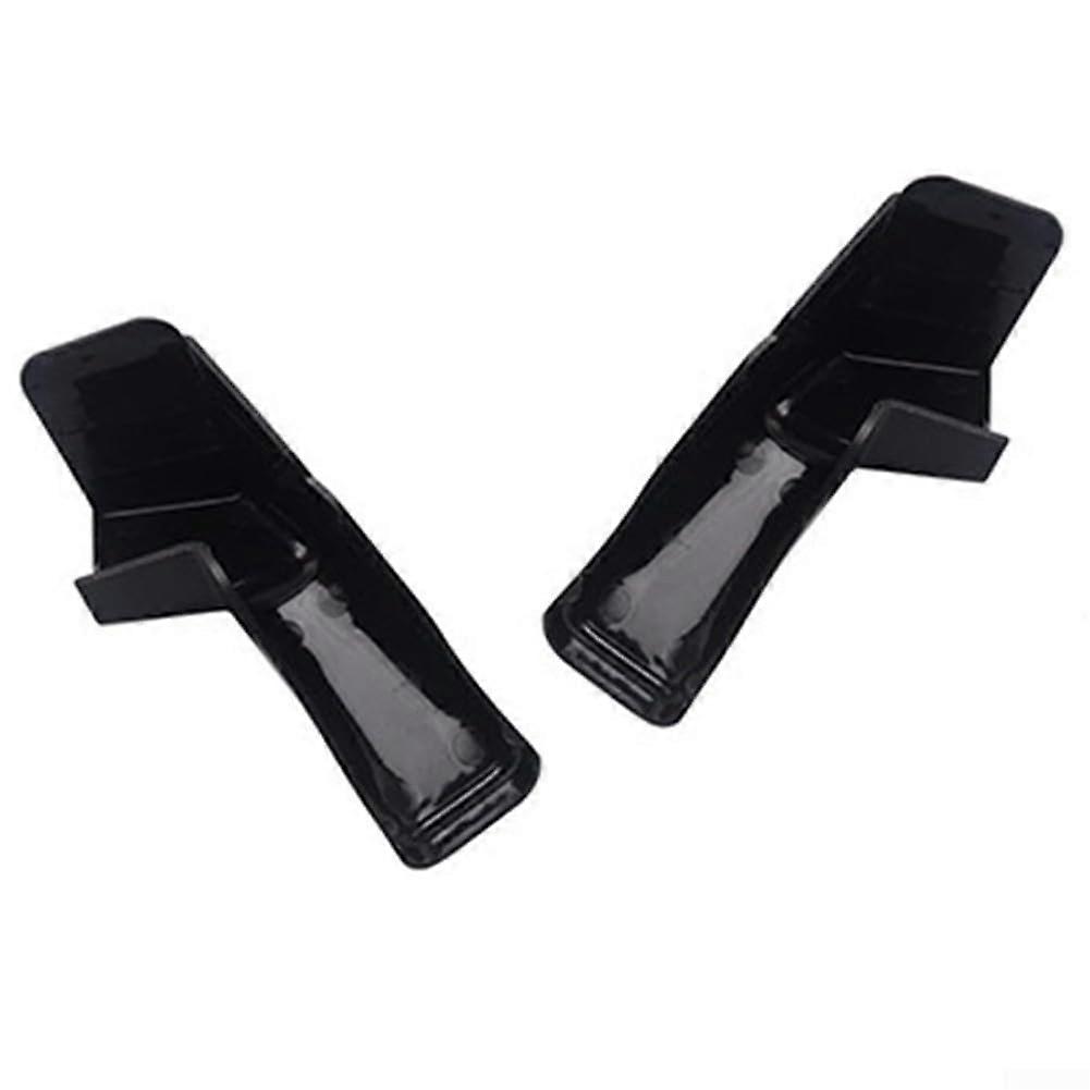 Rain Gutter Spout Long Version Nozzles for RVs and Trailers – Black Rain Water Protection Accessories – 4 Pack