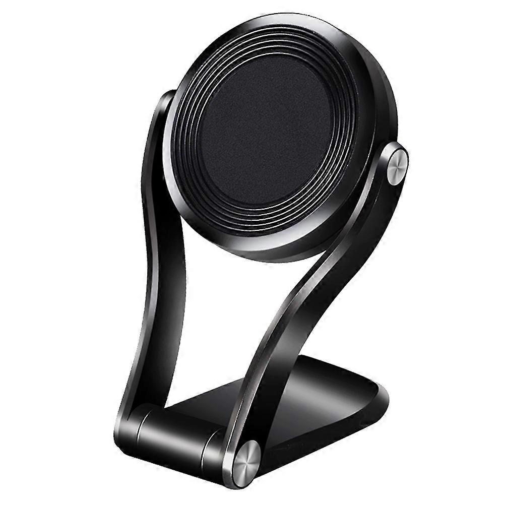 It sounds like you're describing a **magnetic adjustable car phone holder** with features like rotation, adhesive mounting, and strong suction for