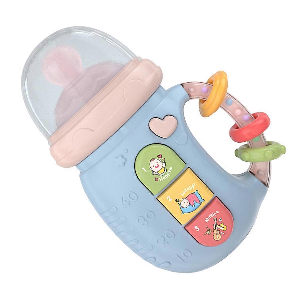 Jouet apaisant pour bébés bleu avec des lumières colorées 1 ensemble