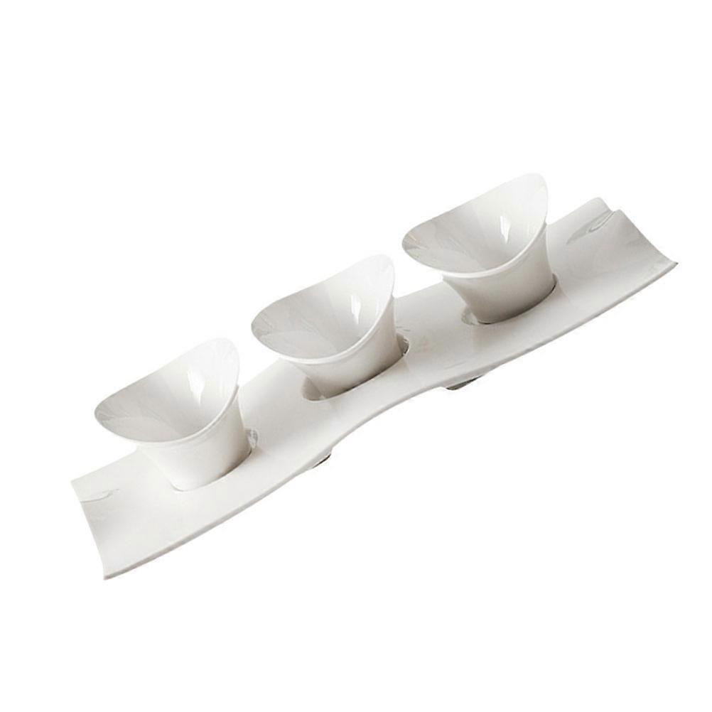 Ceramic Sauce Plate 1 Set Elegant Dining Decoration Dipping Sauces