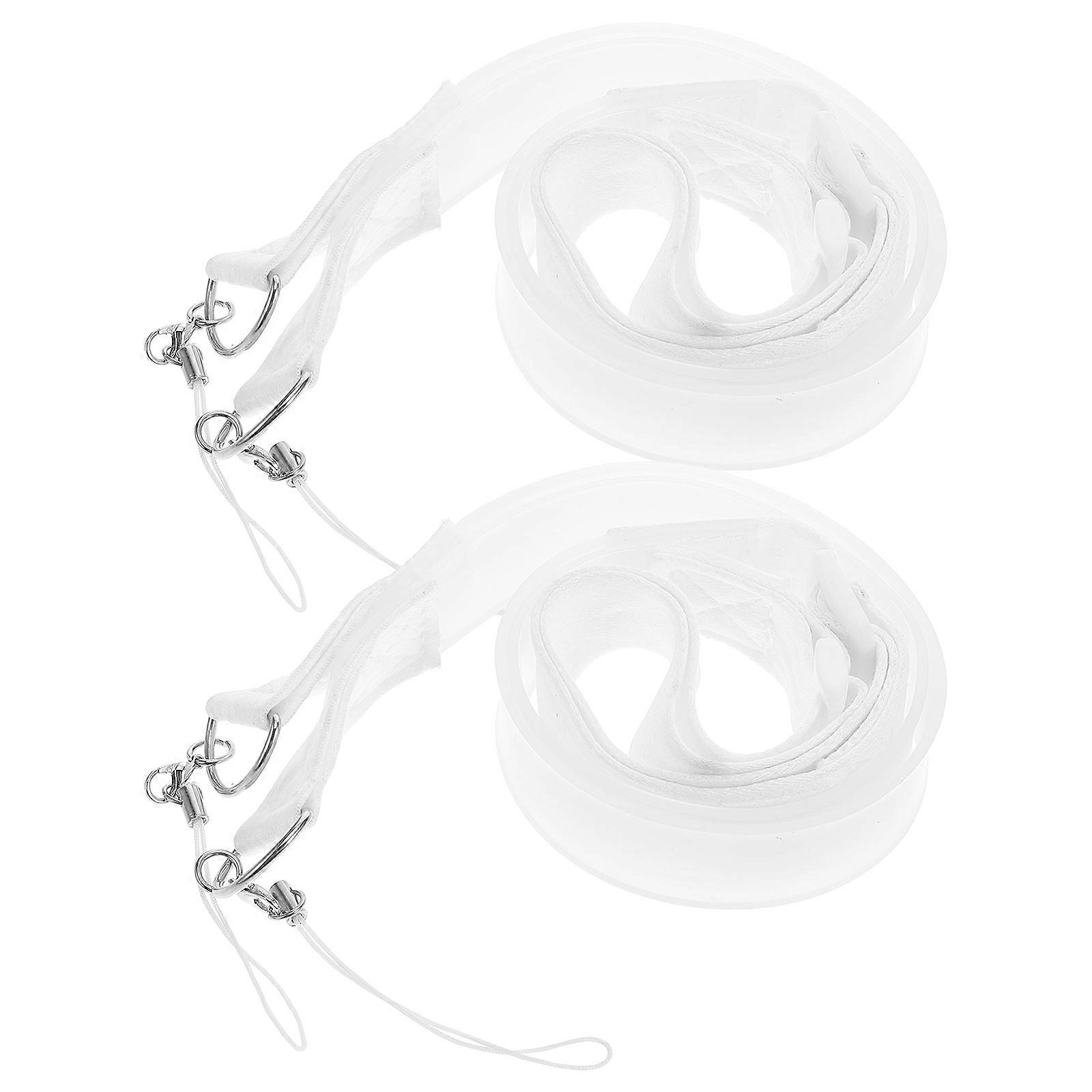 Here's a refined and professional product description based on the title you provided:

 

**2pcs Adjustable Silicone Lanyard with Hooks – Soft &