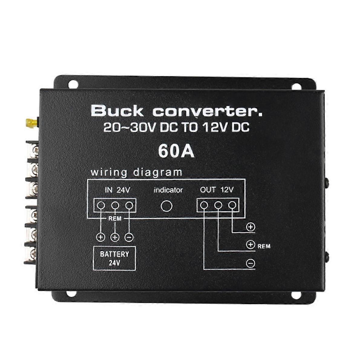 DC 24V la 12V Convertor de alimentare auto Invertor step-down