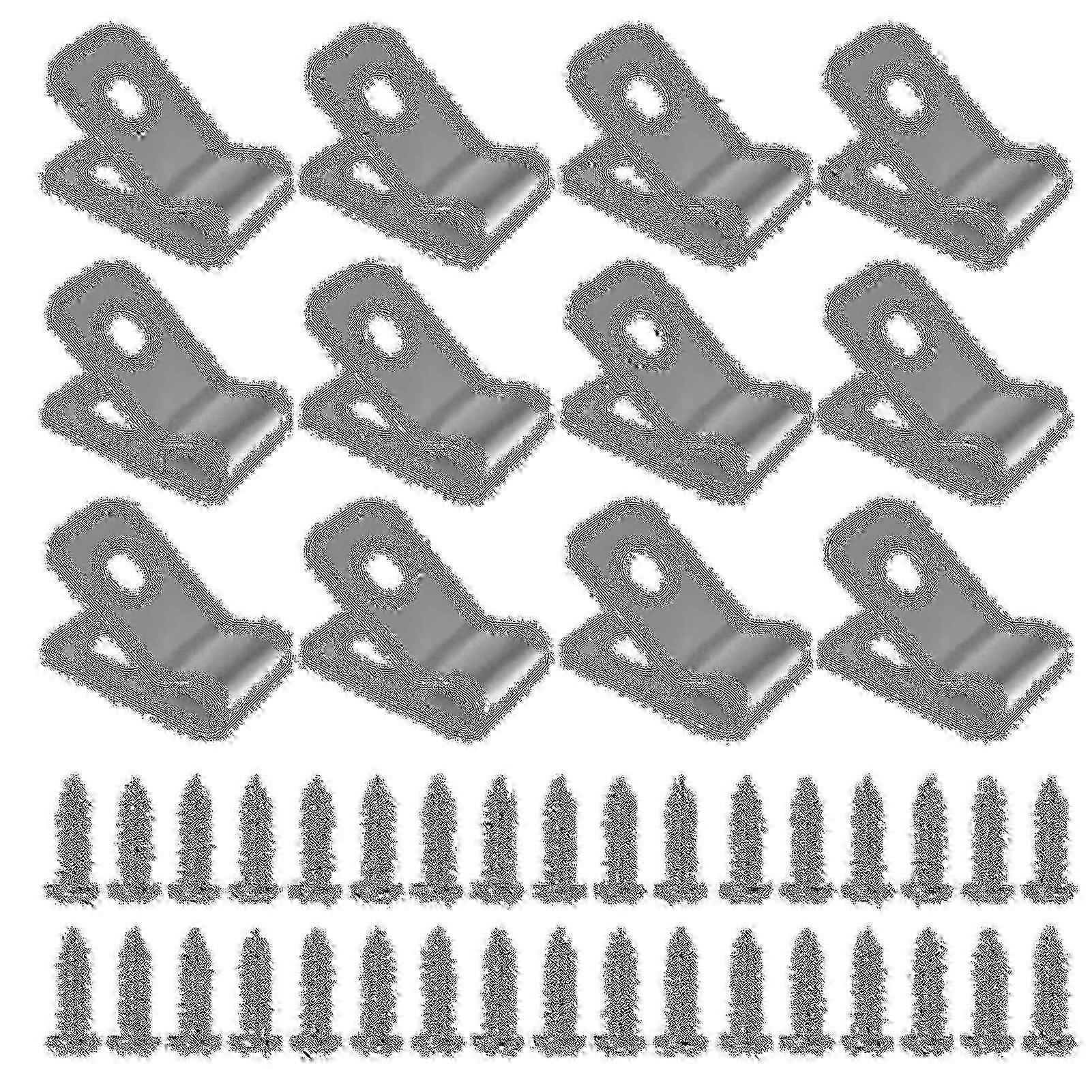 Fence Wire Clamps with Screws for Garden or Yard Use
