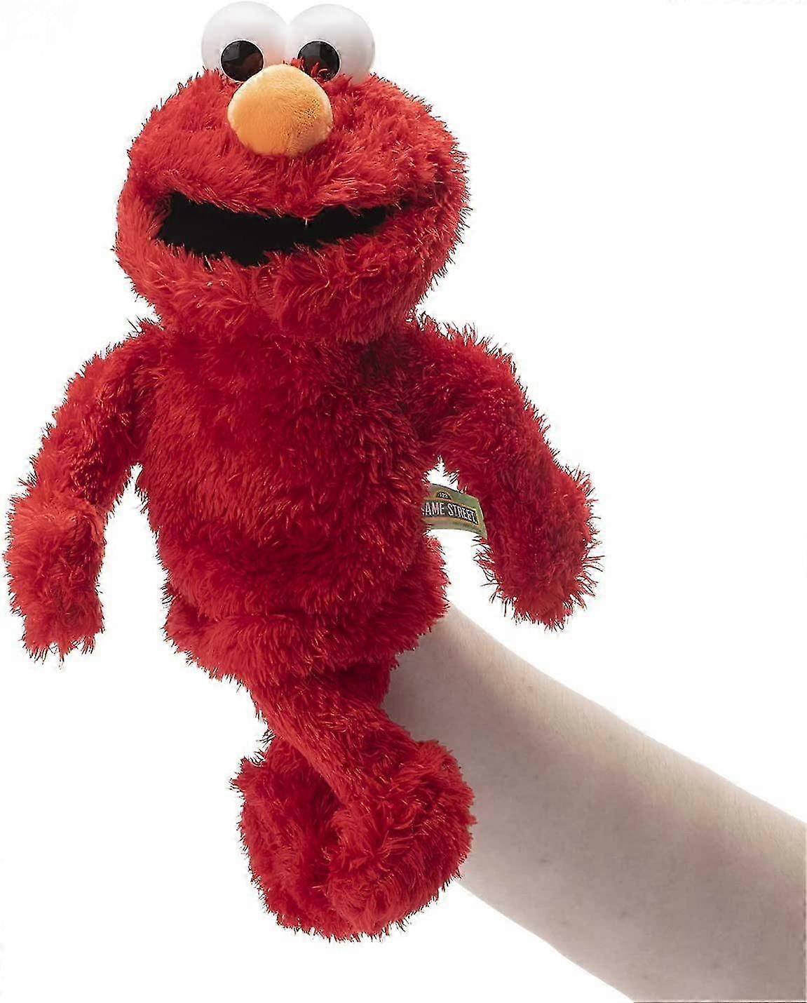 The Muppets Movie Soft Stuffed Plush Toy Sesame Street Cookie Monster Hand Puppet,Red Monster