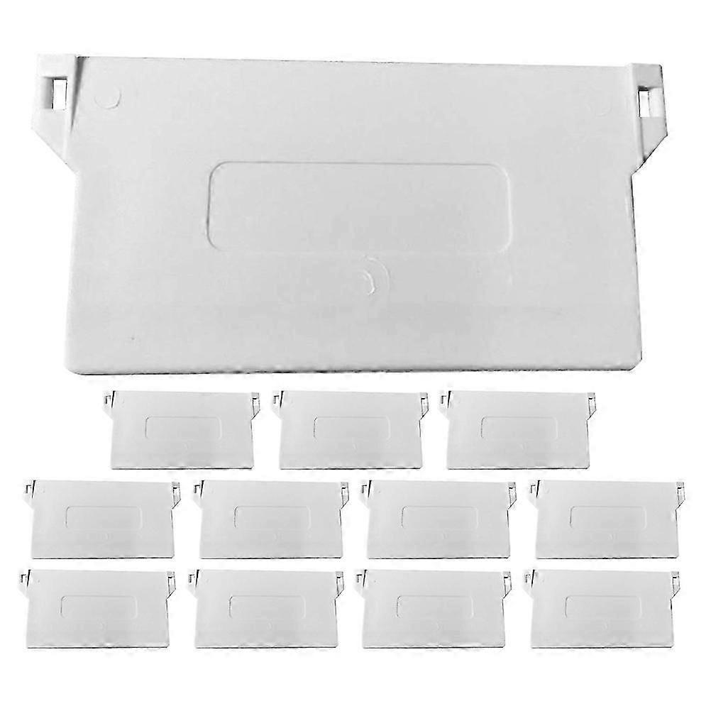 12pcs Vertical Blind Replacement Spares Bottom Plastic Weights Slats Vertical Blind Accessories