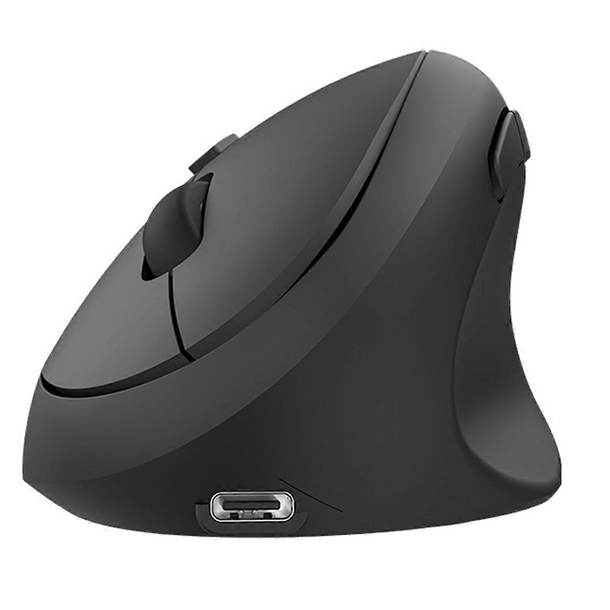 Ergonomic Mouse, Bluetooth Wireless Vertical Mouse, Rechargeable , Quiet Clicks, 1600 DPI Adjustable, 2.4G Connect