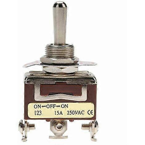 3 Pin Momentary Rocker Switch ON-OFF-ON Double Reset Push Button