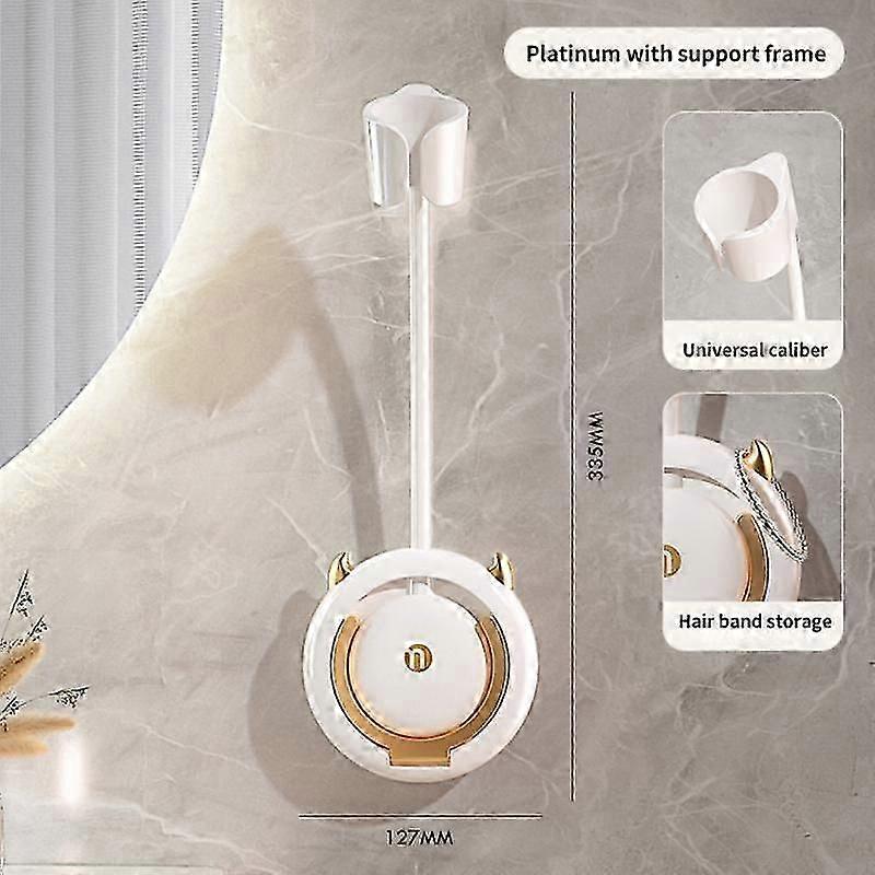 Lazy bracket hairdryer rack no drilling self-adhesive