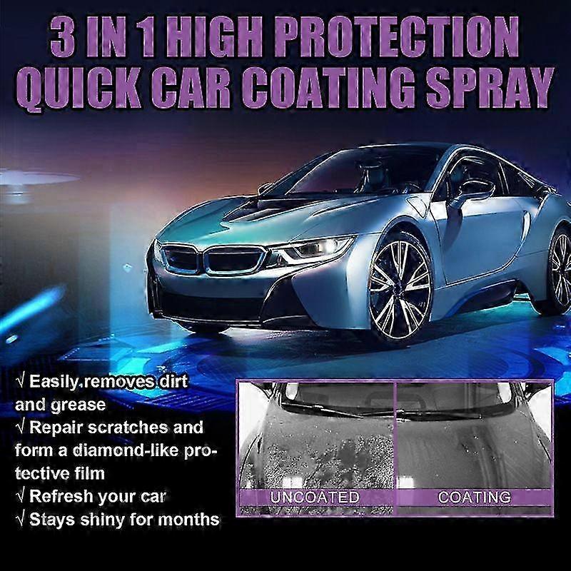 A1 3PC3 in 1 high protection fast car paint spray automatic manual paint color