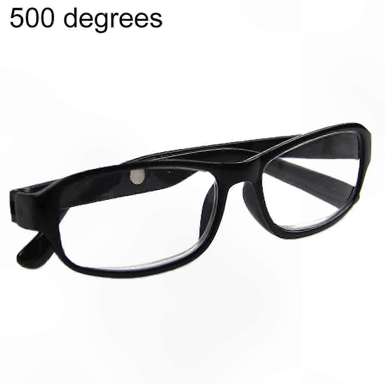 Optical Reading Glasses with +4.5 to +6.0 Lens Strength for Vision Support