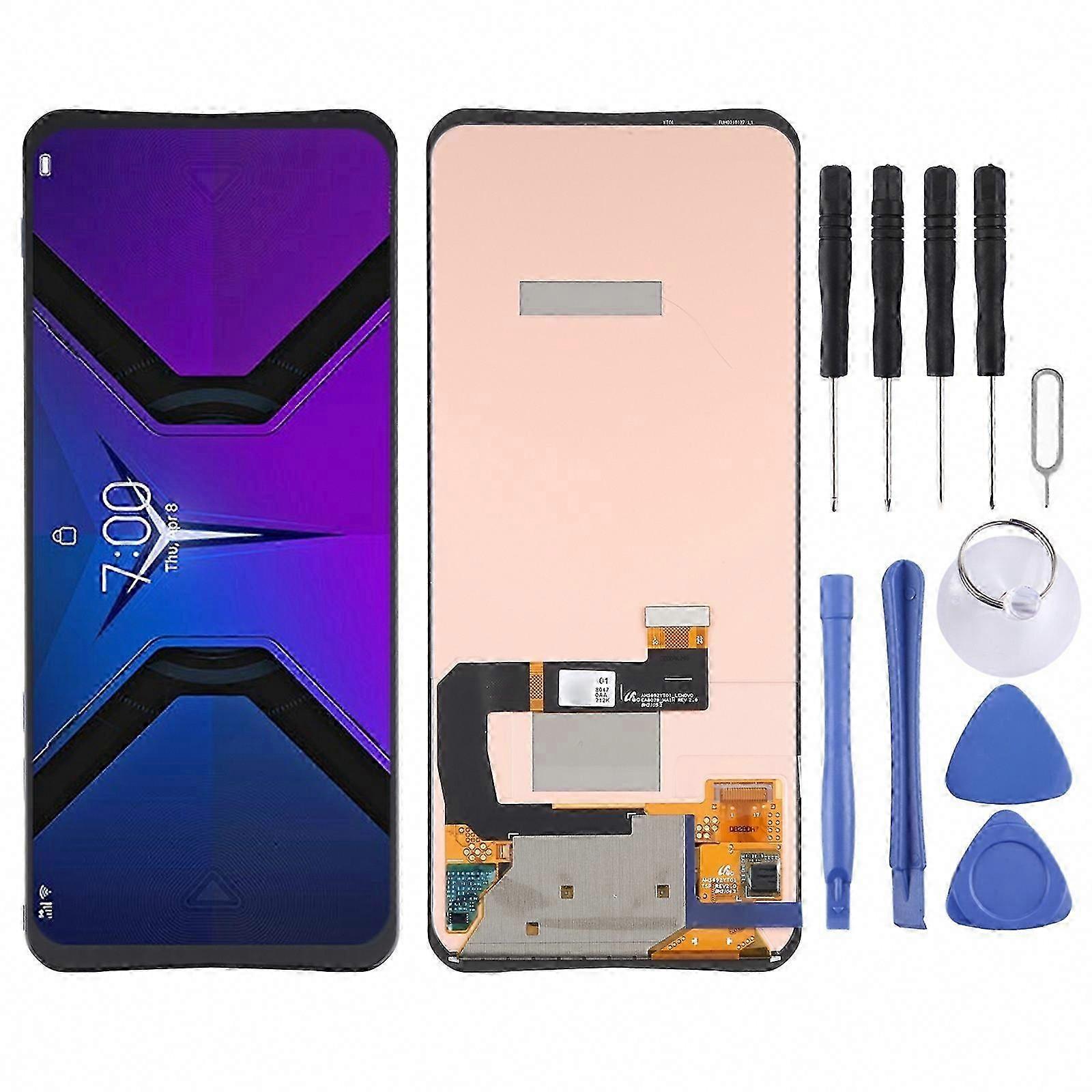 LCD Screen with Digitizer Full Assembly for Legion 2 Pro 2021 L70081 (Black)