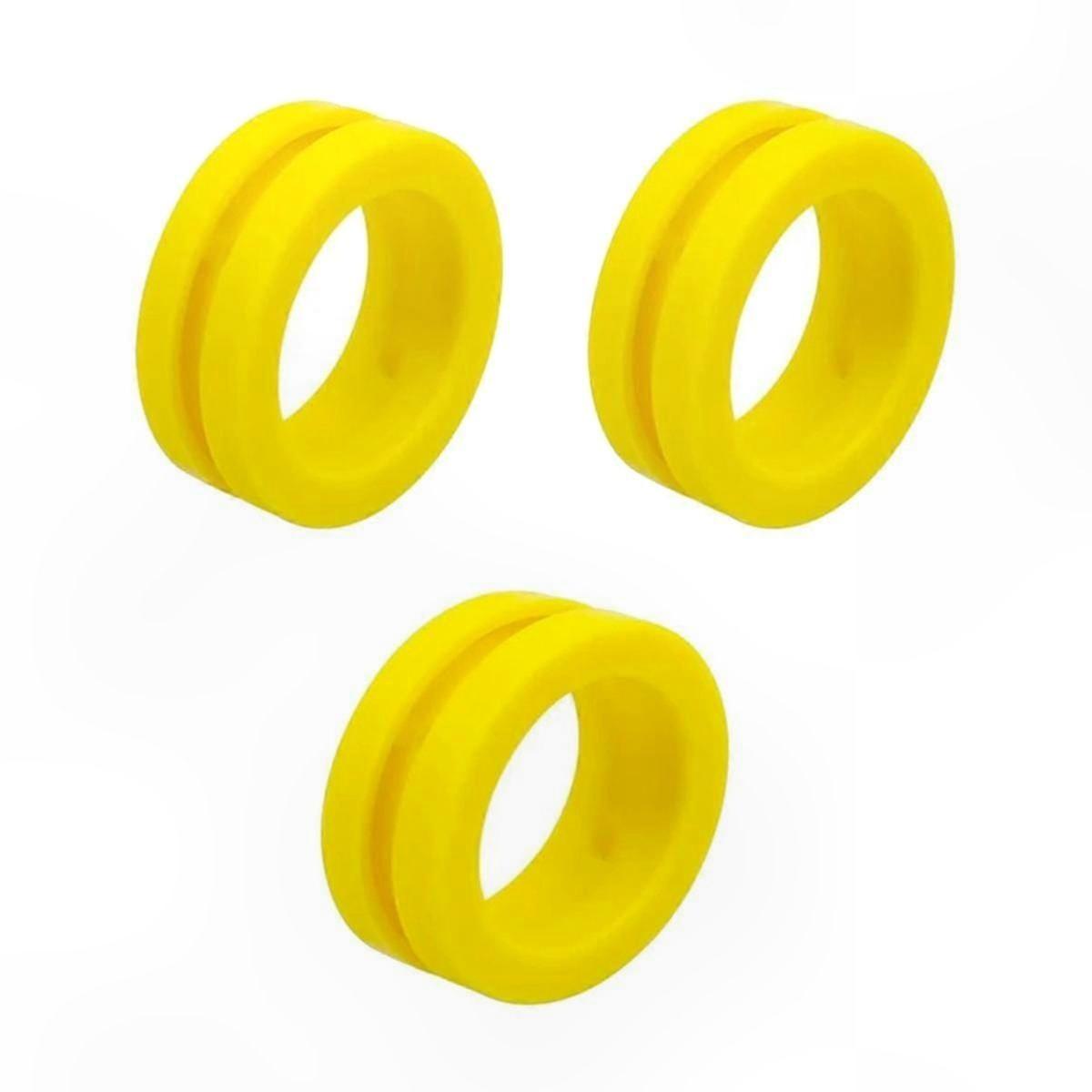 3-Pack O-Ring Set for Soda Machines, Replacement Gaskets Compatible with Quick Connect CO2 Systems