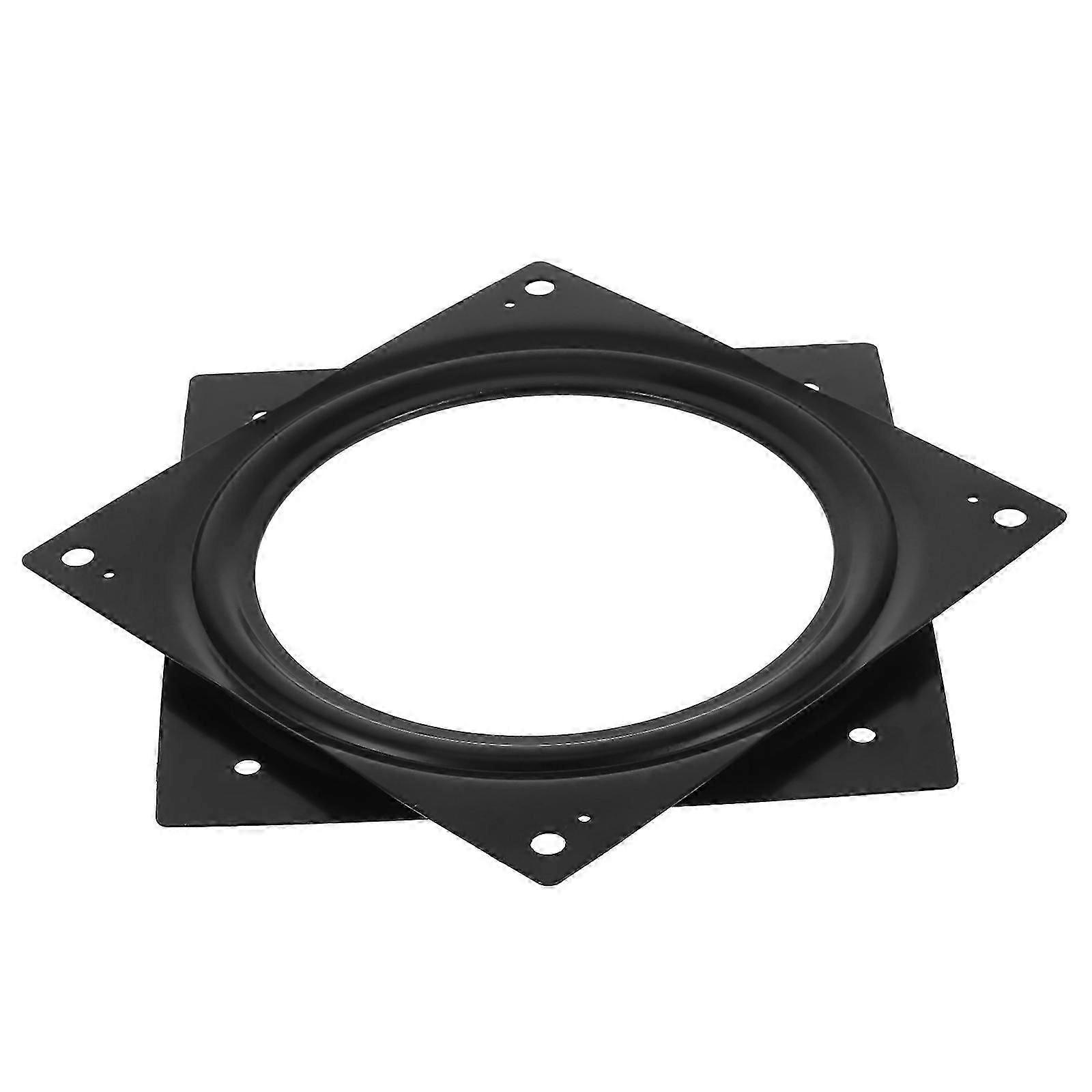 Lazy Susan Cabinet Hardware Turntable For Dining Table Black 15.40X15.40X0.90CM 1Set
