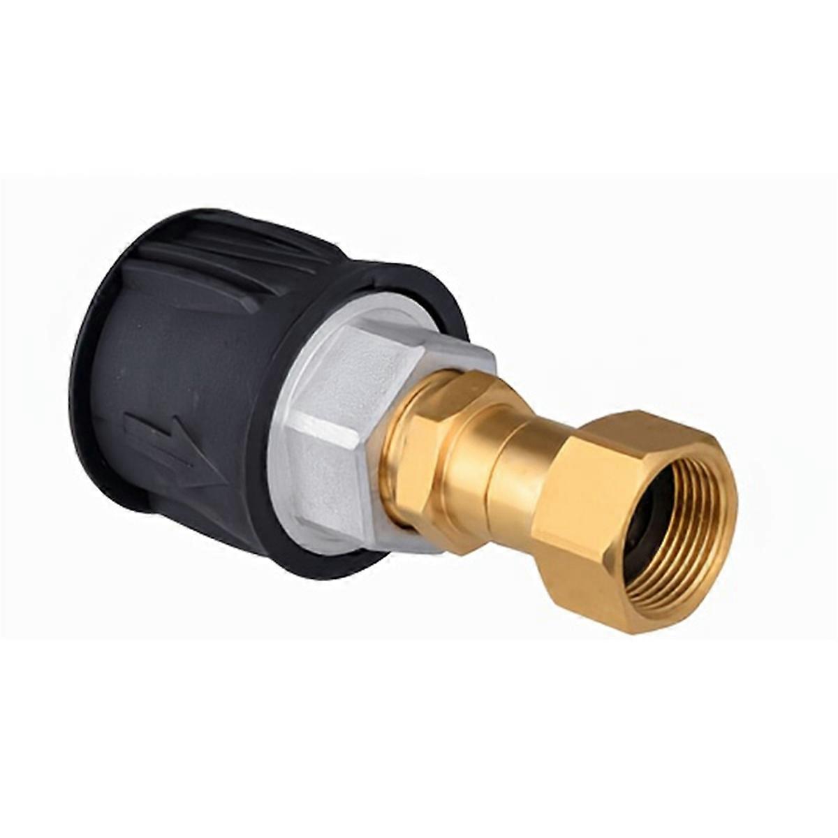 High Pressure Washer with 360° Swivel Brass Connector, Anti- Adapter for K2-K7