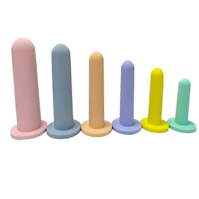 6 Pcs Silicone Pelvic Floor Strengthening Device Floor for Trainer Exerciser