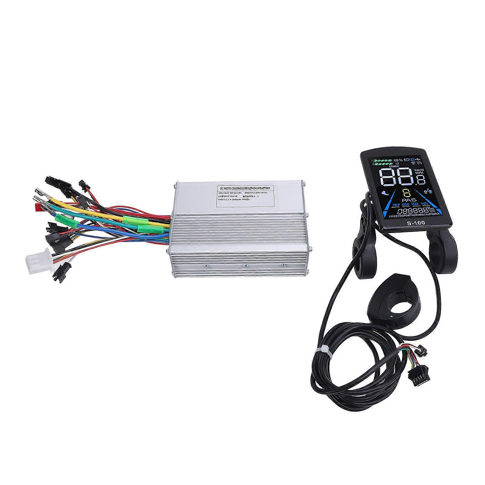 S100 20A 3 Mode Sine Wave Controller Kit with 3.31x1.57x4.80in LCD Display