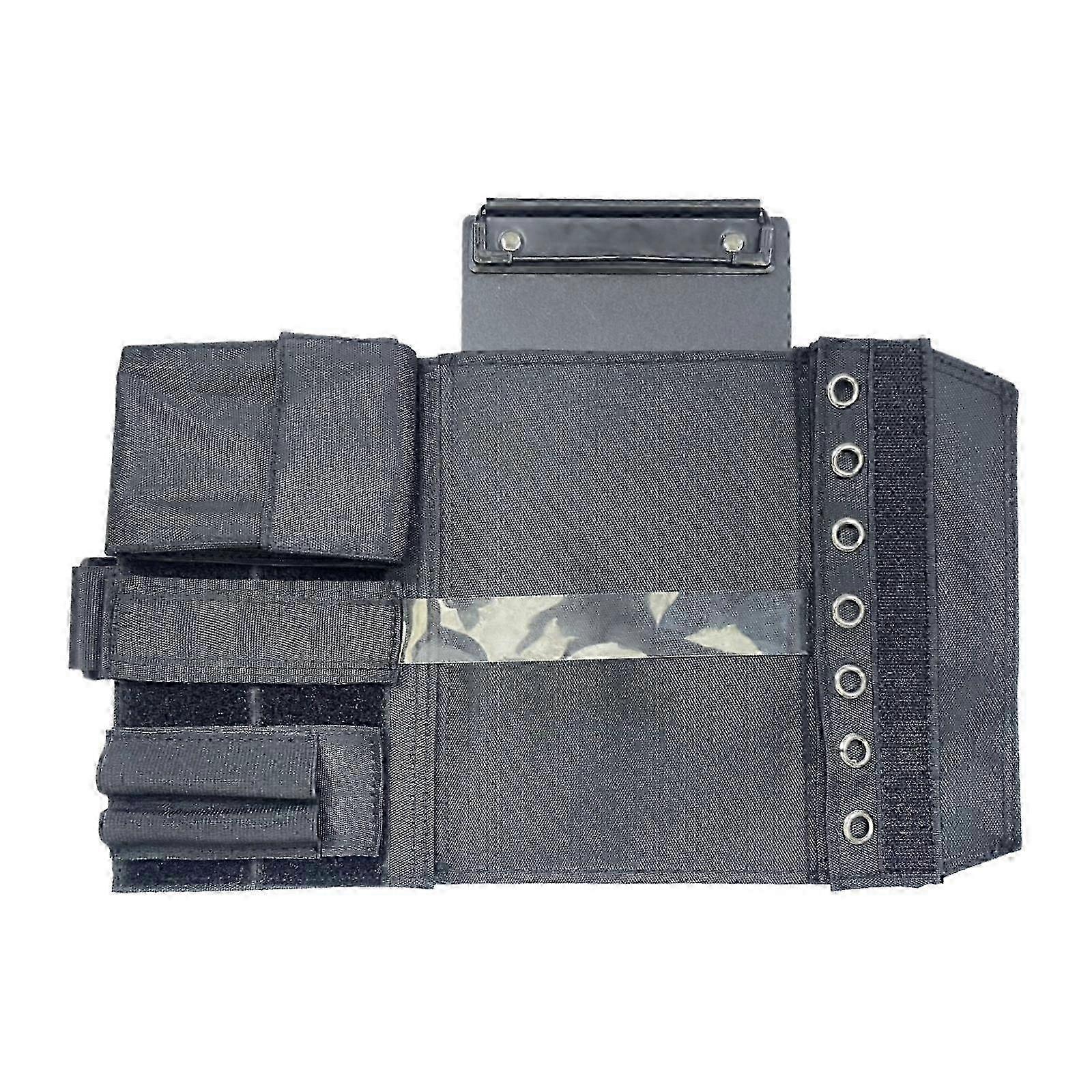 2025 Professional Pilot Kneeboard Notepad Holder with Adjustable Strap and Multifunctional Design