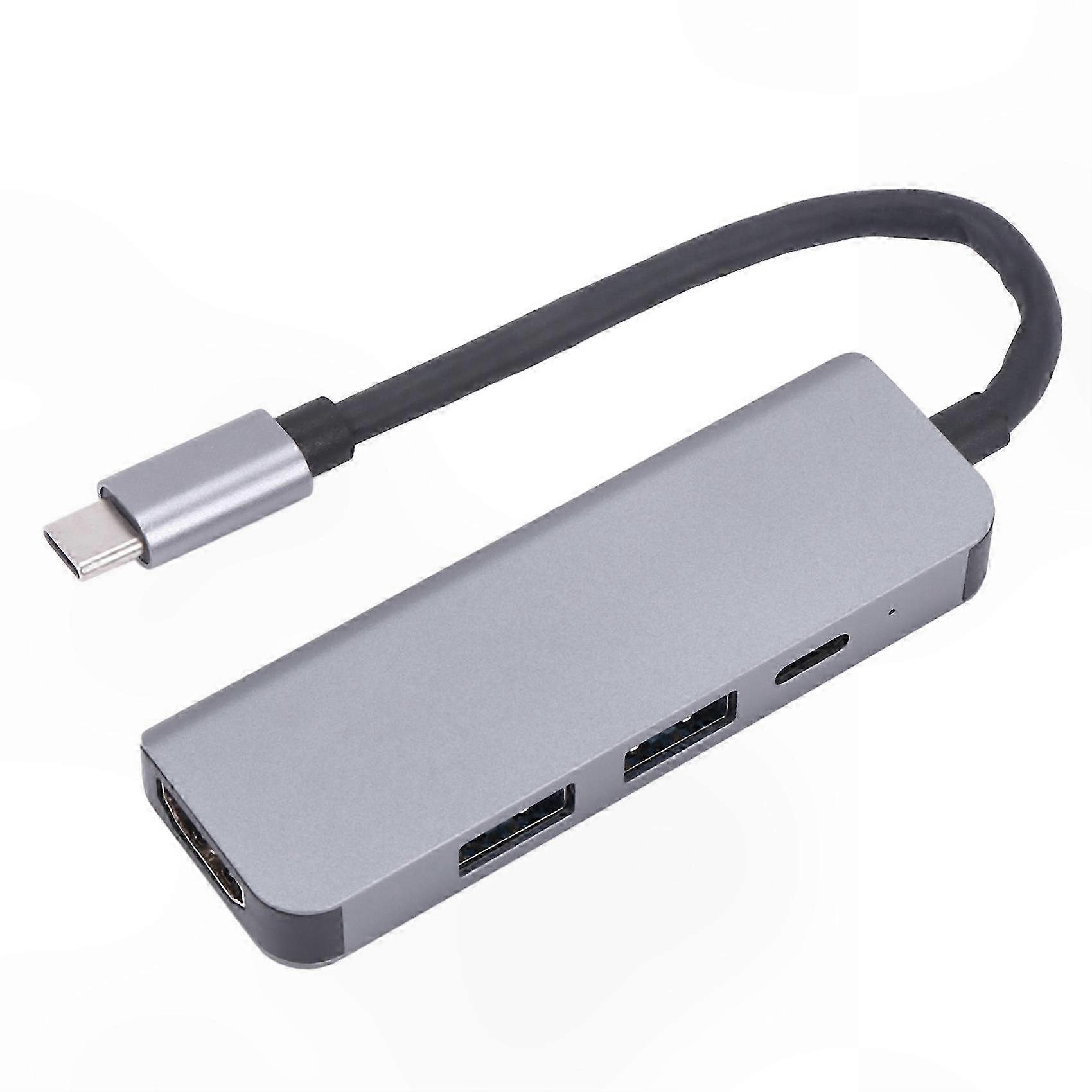 4-in-1 USB C to HDMI Adapter Dock for   S8-Compatible Devices