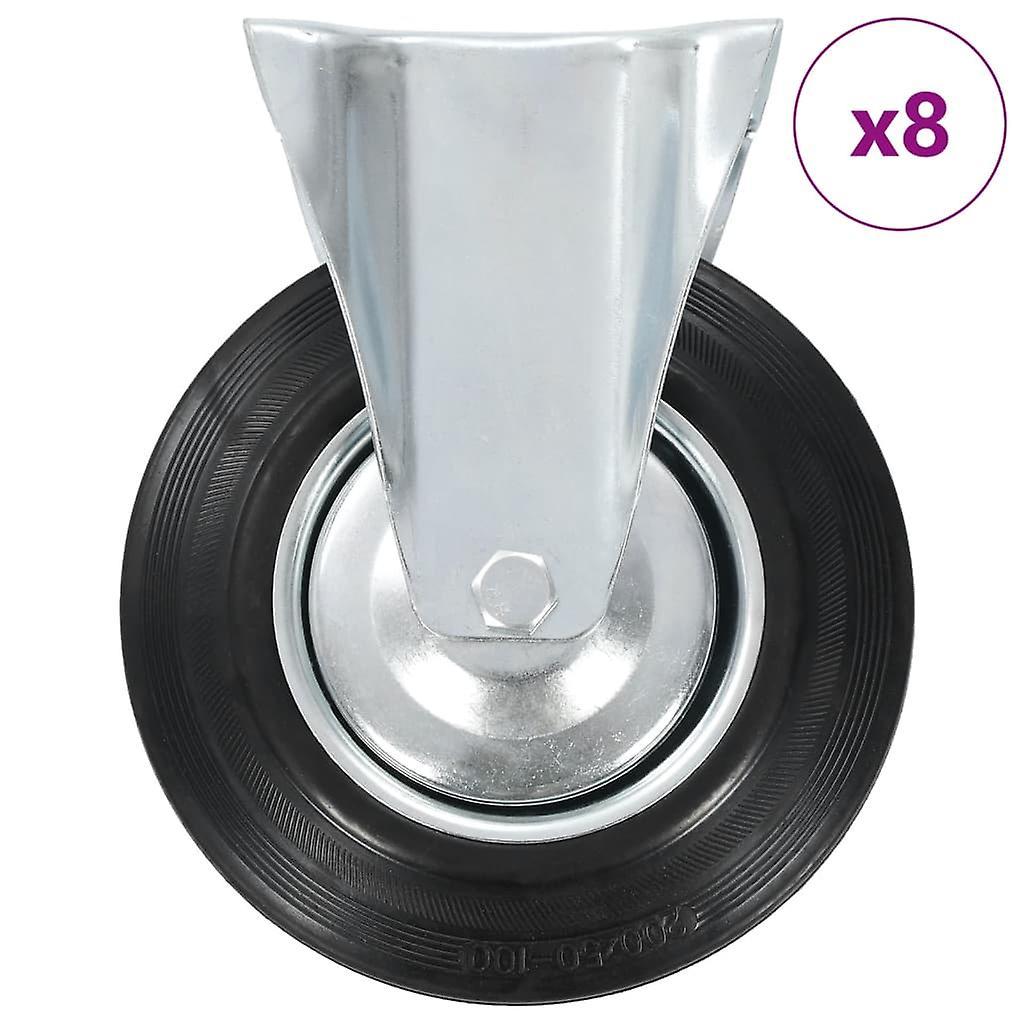 8 Stk. Bockrollen 200 mm