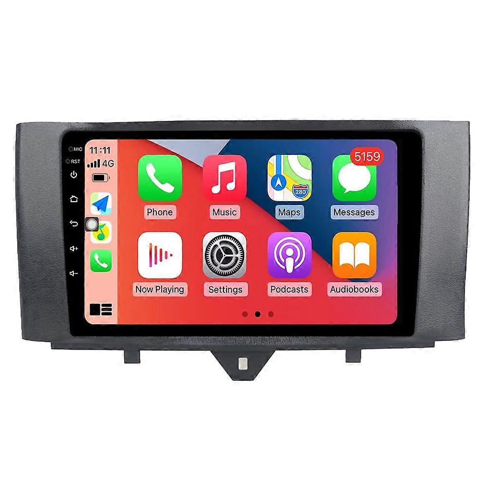 Car Multimedia Player For Mercedes Benz Smart Fortwo 2 2011 - 2015 CarPlay Android Auto Stereo Radio GPS Navigation Autoradio Bluetooth 2Din Video