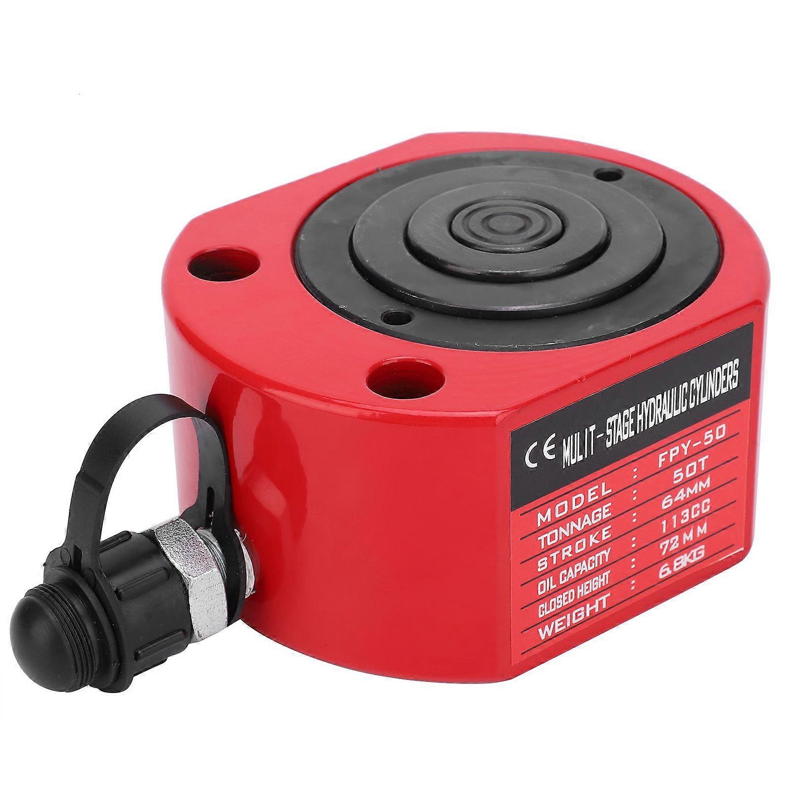 Separate Hydraulic Cylinder UltraThin Type with ZG3/8in Connector FPY50 50T 113CC