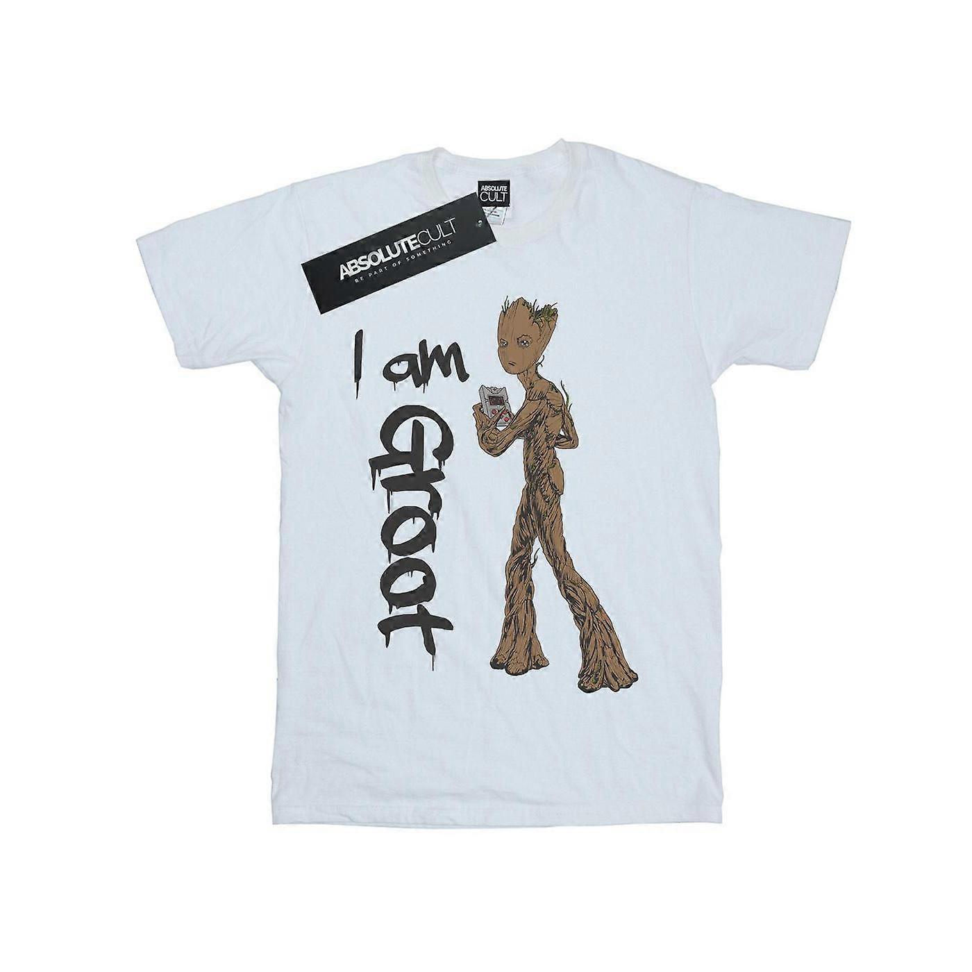 Marvel Mens Avengers Infinity War Graffiti Groot Tricou