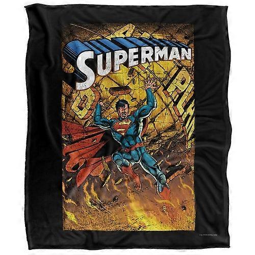 Superman Silky One Supersoft Blanket