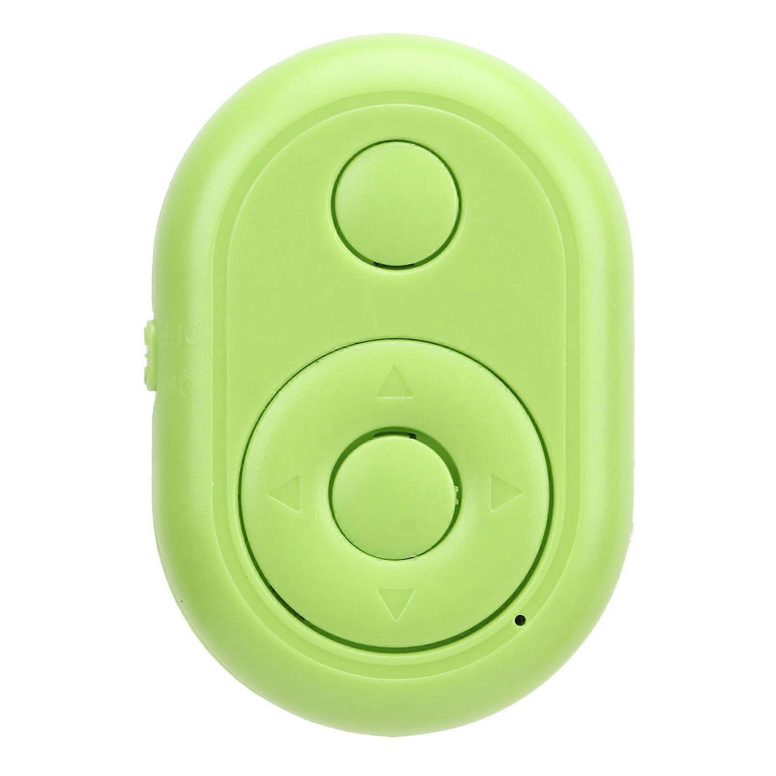 Camera Remote Control Wireless Bluetooth Cellphone Shutter Remote Control Selfie Button Clicker Green