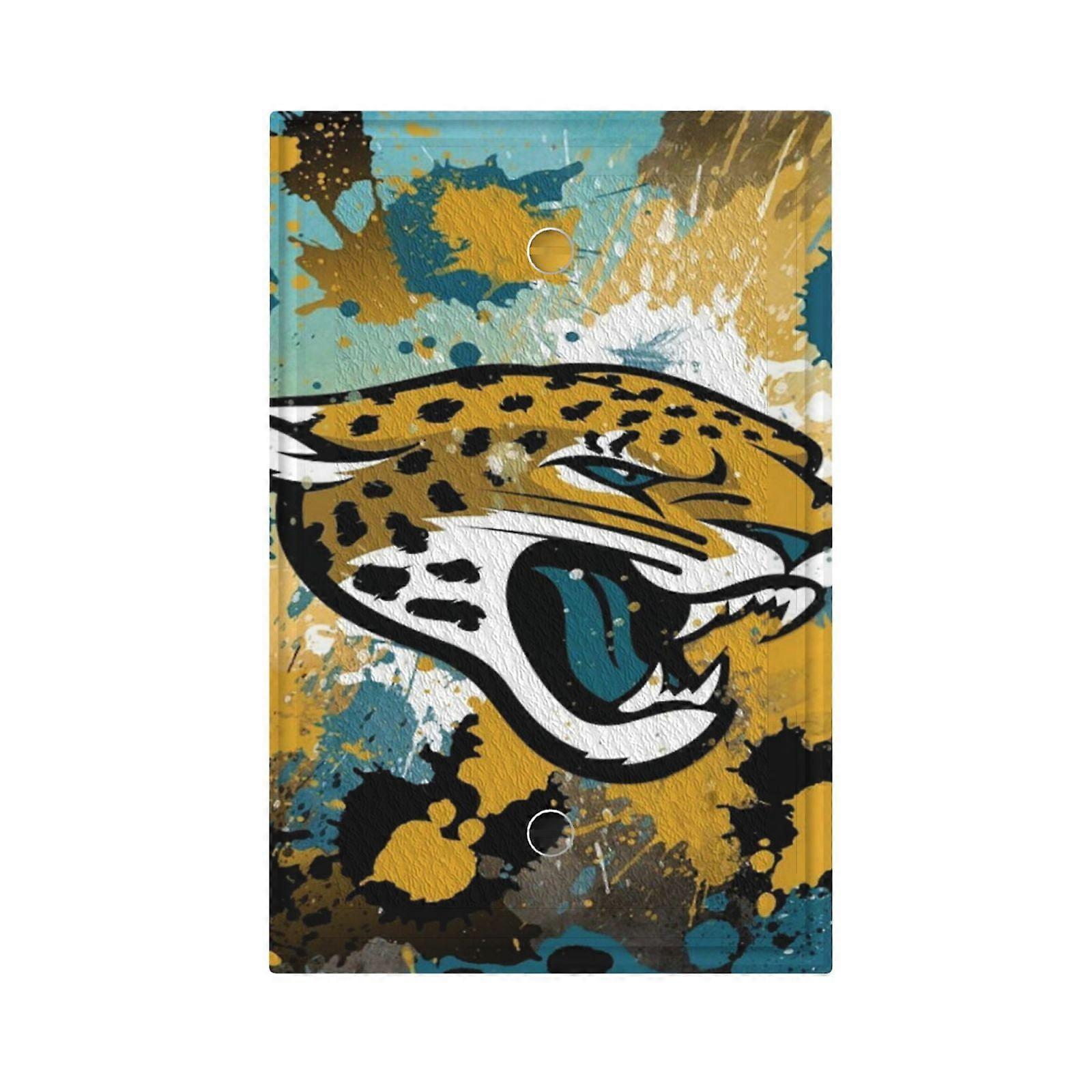 Jaguars Switching Lights Single Leather Roman Frame Switch Panel Wall Panel Single Double/Pull Light Switch