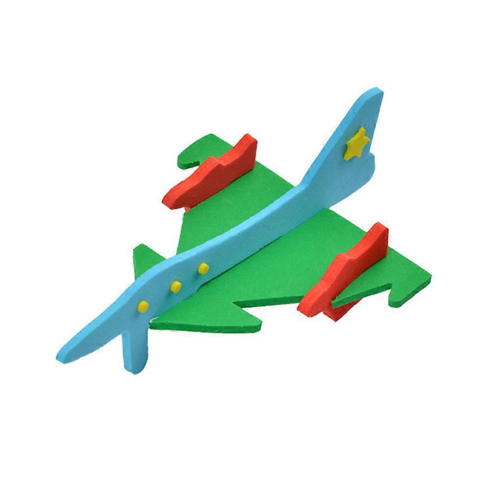 Airplane Toy Kids Children Assorted Color Exercise Ability 8Pcs