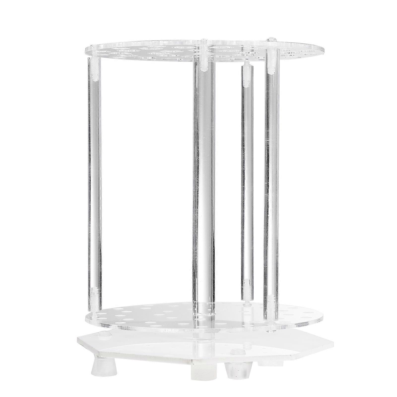 Tube Storage Rack Rotating Holder for Test Tubes 1Set