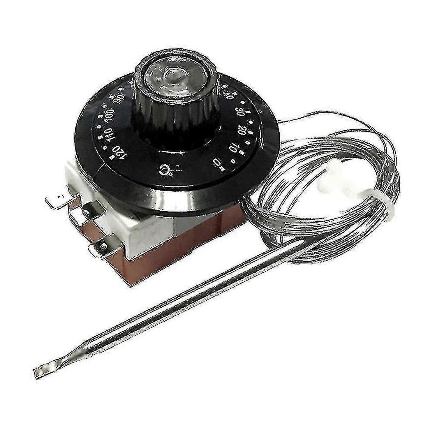0-120 Degree Thermostat Cooling Fan Radiator Control Button