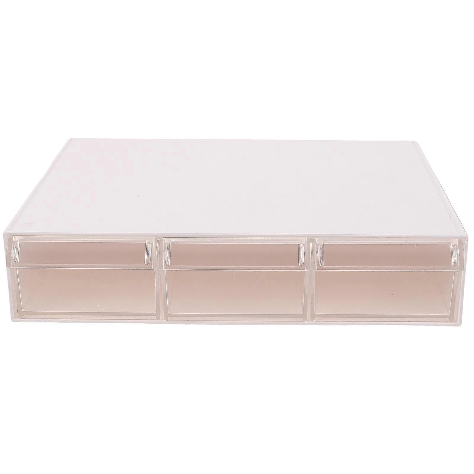 Drawer Type Storage Box Stationery Pen Case for Writing Use Sundries Holder