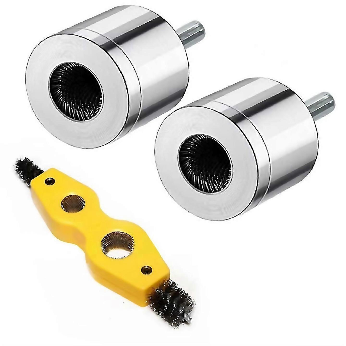 For Copper Pipe Cleaner 4in1 Battery Brush For Drill Plumbing Package