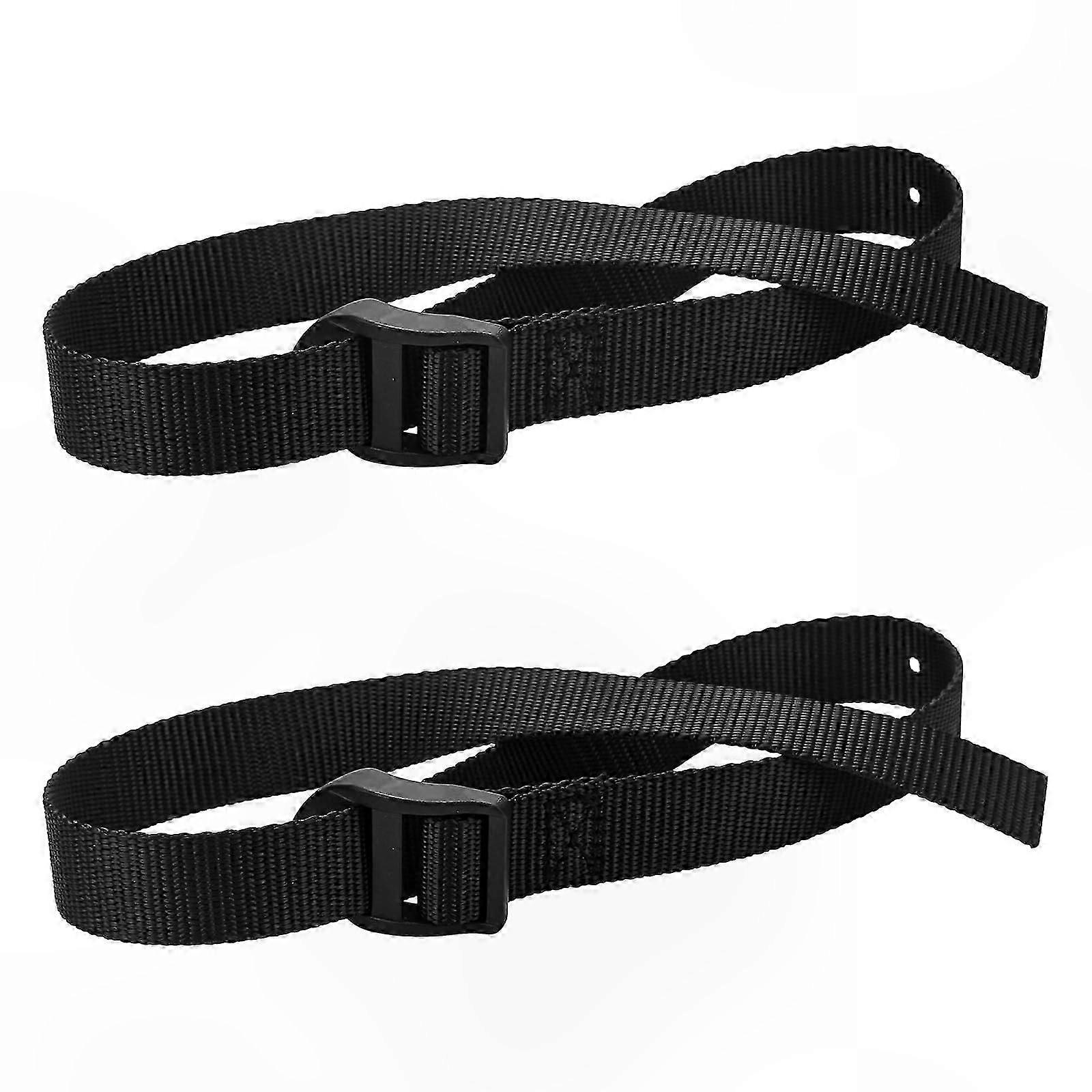 Exercise Machine Foot Straps for Rowing Equipment - Replacement Straps Compatible with Model D and E - Pack of 2 for Fitness Gear
