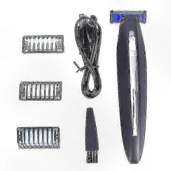 Cordless Electric Shaver for Men with Touch Sensor and Precision Trimming Technology