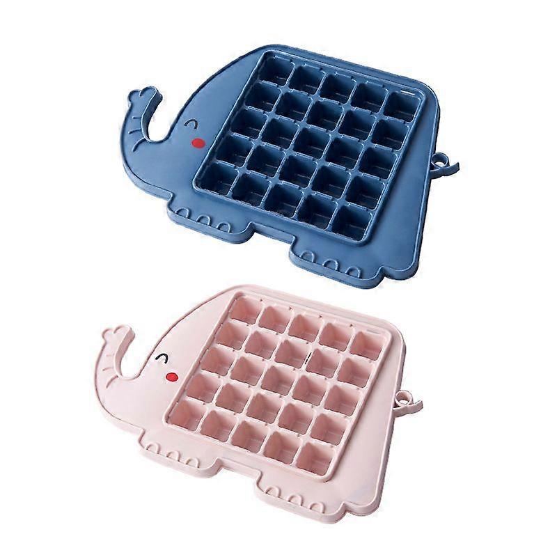 Cute 25-cell silicone ice tray mold