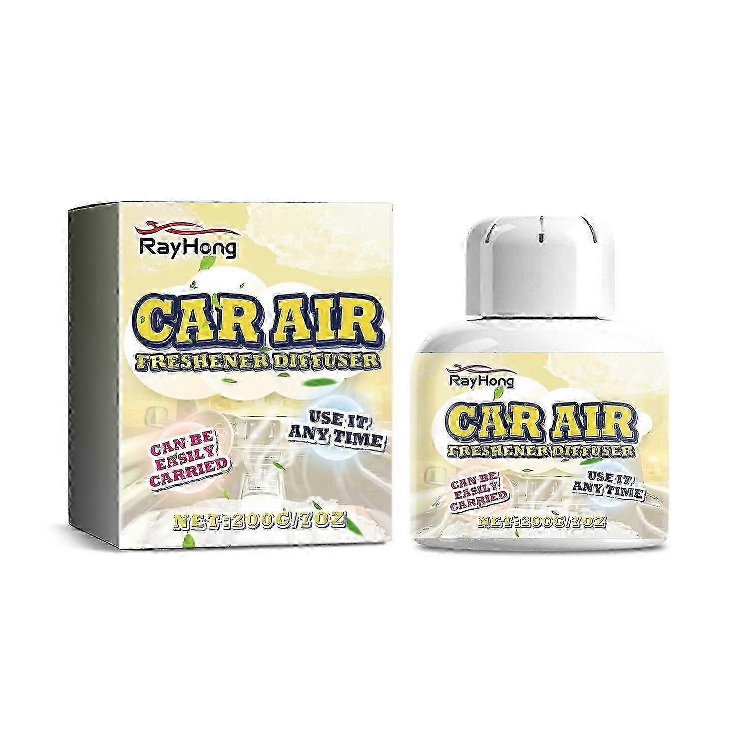 Rayhong bil aromaterapi røykrenser bil deodoriserende fersk og langvarig bil aromaterapi