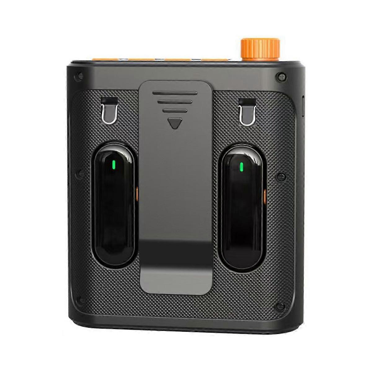 Portable Voice Amplifier with 2 Wireless Microphones for Teachers & Elderly Rechargeable Sound Quality Voice Amplifier