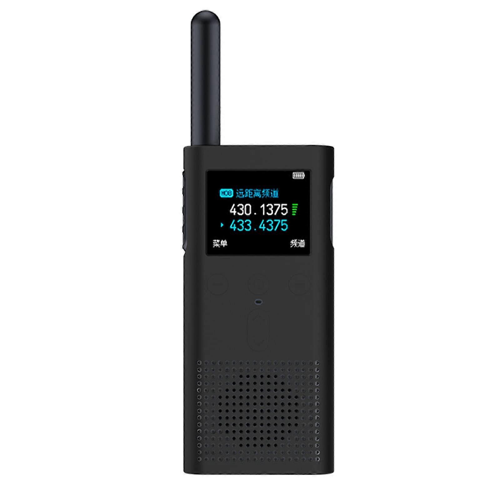 Soft Antiscratch Mobile Radio Skin WearResistant Silicone Sleeve For 2S WalkieTalkie Case Holster Shell Black