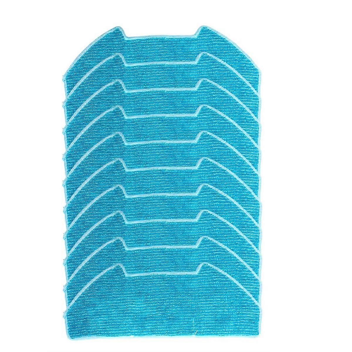 10PCS Mop Cloth for S8 Pro, R10, R10, BObsweep UltraVision / Dustin / Dustin Ultra / RC400 Parts