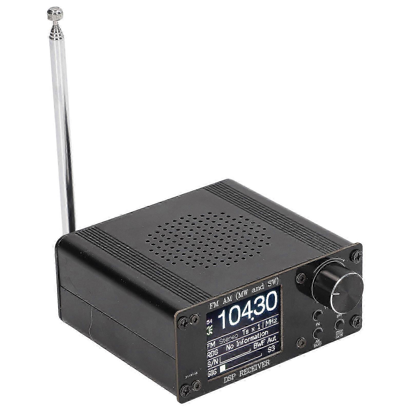 Portable 150K - 108MHz FM AM High - Accuracy Shortwave Receiver with Battery